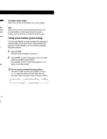 Preview for 12 page of Sony STR-DE345 - Fm Stereo/fm-am Receiver Operating Instructions Manual