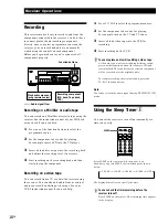 Предварительный просмотр 16 страницы Sony STR-DE375 Operating Instructions Manual