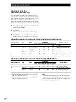 Preview for 20 page of Sony STR-DE375 Operating Instructions Manual