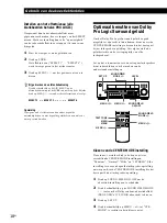 Предварительный просмотр 72 страницы Sony STR-DE375 Operating Instructions Manual