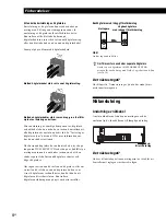 Preview for 89 page of Sony STR-DE375 Operating Instructions Manual