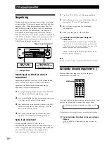 Preview for 97 page of Sony STR-DE375 Operating Instructions Manual