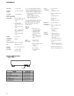 Preview for 2 page of Sony STR-DE375 Service Manual