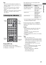 Предварительный просмотр 25 страницы Sony STR-DE400 Operating Instructions Manual