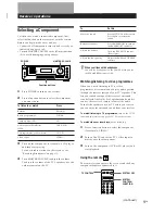 Sony STR-DE405 Instruction & Operation Manual preview