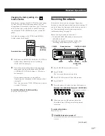 Предварительный просмотр 3 страницы Sony STR-DE405 Instruction & Operation Manual