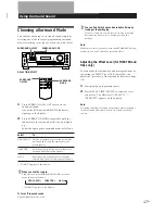 Предварительный просмотр 9 страницы Sony STR-DE405 Instruction & Operation Manual