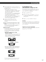 Предварительный просмотр 73 страницы Sony STR-DE435 Operating Instructions Manual