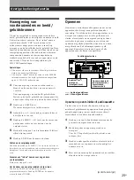 Предварительный просмотр 87 страницы Sony STR-DE435 Operating Instructions Manual