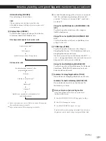 Предварительный просмотр 106 страницы Sony STR-DE435 Operating Instructions Manual