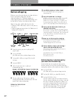 Предварительный просмотр 140 страницы Sony STR-DE435 Operating Instructions Manual