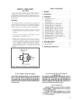 Предварительный просмотр 3 страницы Sony STR-DE445 - Fm Stereo/fm-am Receiver Service Manual