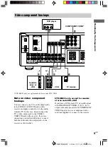 Предварительный просмотр 9 страницы Sony STR-DE495 Operating Instructions Manual