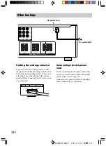 Предварительный просмотр 12 страницы Sony STR-DE495 Operating Instructions Manual