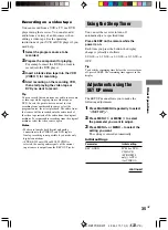 Preview for 35 page of Sony STR-DE495 Operating Instructions Manual