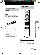 Preview for 37 page of Sony STR-DE495 Operating Instructions Manual