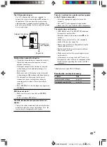 Предварительный просмотр 43 страницы Sony STR-DE495 Operating Instructions Manual