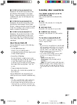 Preview for 25 page of Sony STR-DE590 Operating Instructions Manual