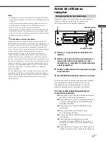 Предварительный просмотр 76 страницы Sony STR-DE675 - Fm Stereo/fm-am Receiver Operating Instructions Manual