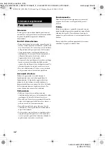 Preview for 52 page of Sony STR-DE697 Manual