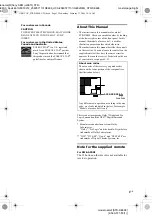 Предварительный просмотр 3 страницы Sony STR-DE698 - A/v Receiver Operating Instructions Manual