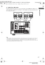 Предварительный просмотр 11 страницы Sony STR-DE698 - A/v Receiver Operating Instructions Manual