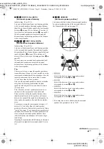 Предварительный просмотр 21 страницы Sony STR-DE698 - A/v Receiver Operating Instructions Manual