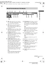 Предварительный просмотр 29 страницы Sony STR-DE698 - A/v Receiver Operating Instructions Manual