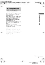 Предварительный просмотр 35 страницы Sony STR-DE698 - A/v Receiver Operating Instructions Manual