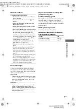 Предварительный просмотр 57 страницы Sony STR-DE698 - A/v Receiver Operating Instructions Manual