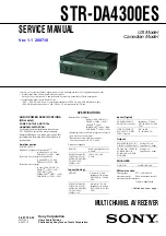 Preview for 41 page of Sony STR-DE715 - Fm Stereo/fm-am Receiver Service Manual