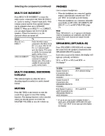 Предварительный просмотр 26 страницы Sony STR-DE895 - Fm Stereo/fm-am Receiver Operating Instructions Manual