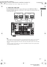 Предварительный просмотр 11 страницы Sony STR-DE897 Operating Instructions Manual