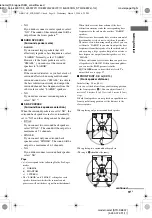 Предварительный просмотр 19 страницы Sony STR-DE897 Operating Instructions Manual