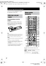 Предварительный просмотр 44 страницы Sony STR-DE897 Operating Instructions Manual