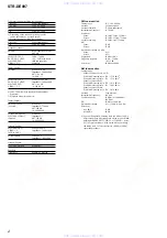 Preview for 2 page of Sony STR-DE897 Service Manual