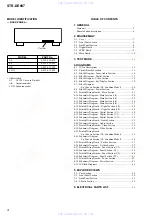 Preview for 4 page of Sony STR-DE897 Service Manual