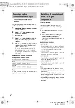 Предварительный просмотр 36 страницы Sony STR-DE898 - Fm Stereo / Fm-am Receiver Operating Instructions Manual