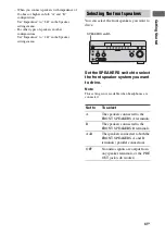 Предварительный просмотр 41 страницы Sony STR-DG1100 Operating Instructions Manual