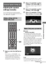 Предварительный просмотр 67 страницы Sony STR-DG1100 Operating Instructions Manual