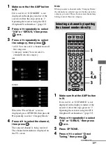 Предварительный просмотр 81 страницы Sony STR-DG1100 Operating Instructions Manual