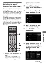 Предварительный просмотр 93 страницы Sony STR-DG1100 Operating Instructions Manual