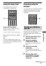 Предварительный просмотр 99 страницы Sony STR-DG1100 Operating Instructions Manual