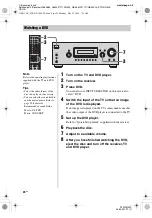 Preview for 24 page of Sony STR-DG300 Operating Instructions Manual