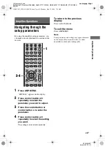 Preview for 25 page of Sony STR-DG300 Operating Instructions Manual