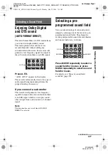 Preview for 29 page of Sony STR-DG300 Operating Instructions Manual