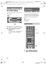 Preview for 32 page of Sony STR-DG300 Operating Instructions Manual