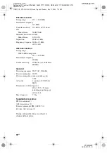 Preview for 46 page of Sony STR-DG300 Operating Instructions Manual