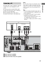 Предварительный просмотр 19 страницы Sony STR-DG520 Operating Instructions Manual