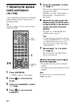 Предварительный просмотр 30 страницы Sony STR-DG520 Operating Instructions Manual